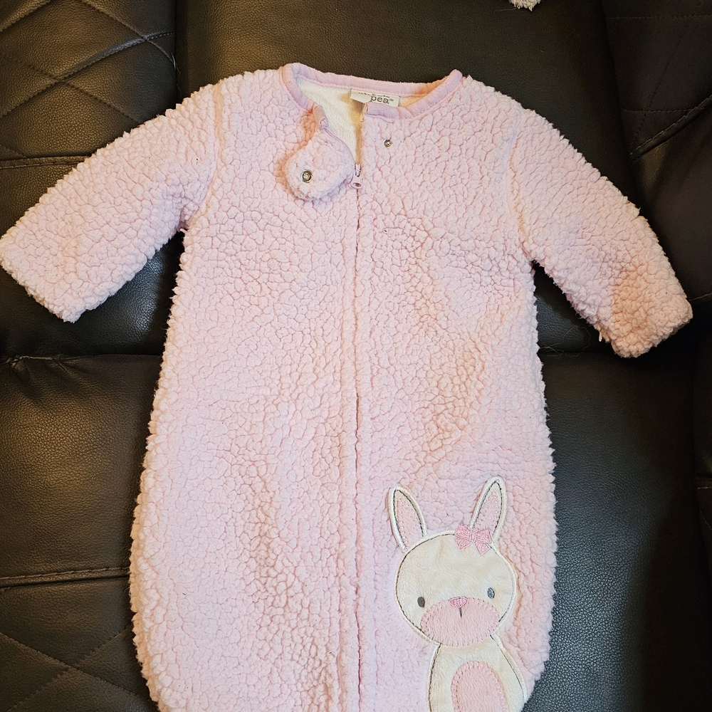 Chick Pea Pink Bunny Sleep Sack